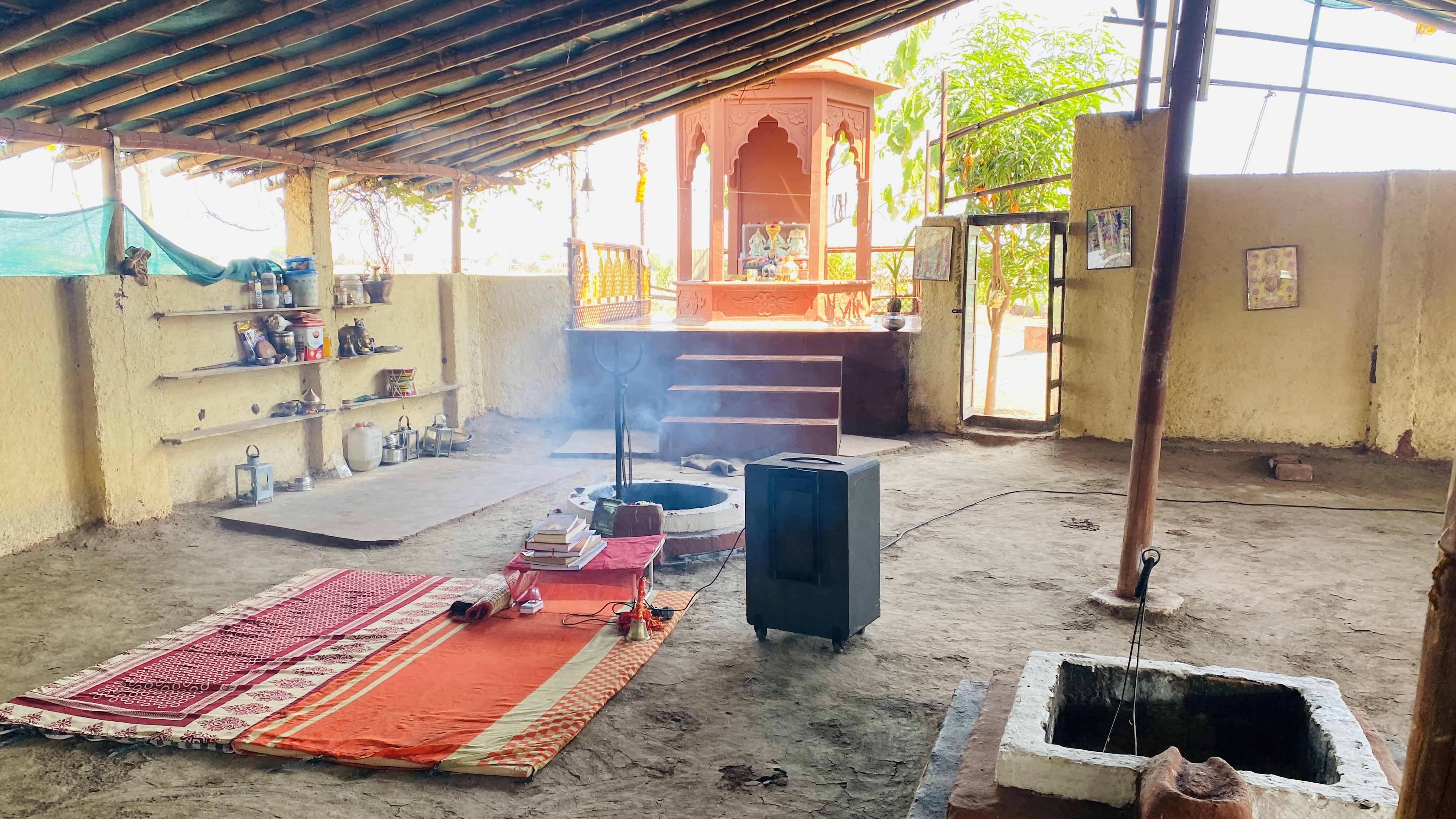 Pratyabhigya Asharam - Yagyashaala